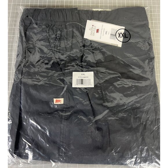 Dakota Grizzly Men's Convertible Pants XXL Onyx Lightweight NEW~~~ - Picture 1 of 3